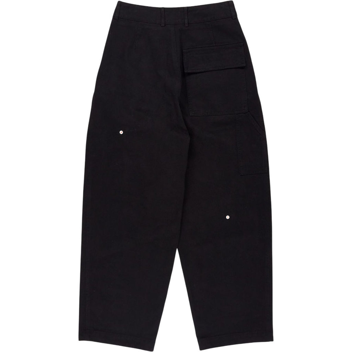 Girls Of Dust Black Cotton Cargo Pants