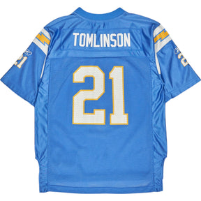 Reebok Blue 21 Tomlinson Jersey