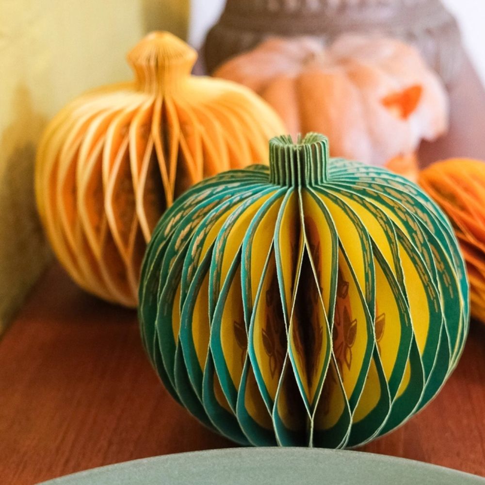 Honeycomb Pumpkin - Green