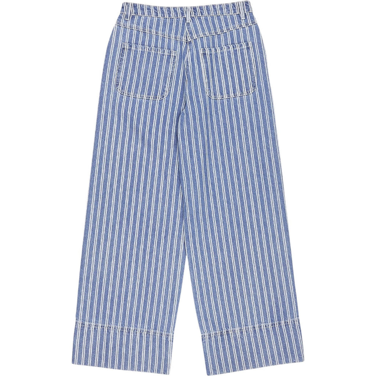 OMNES Blue Portland Stripe Jeans