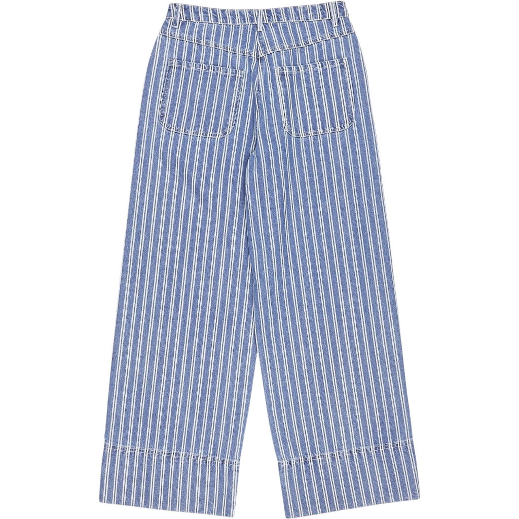 OMNES Blue Portland Stripe Jeans