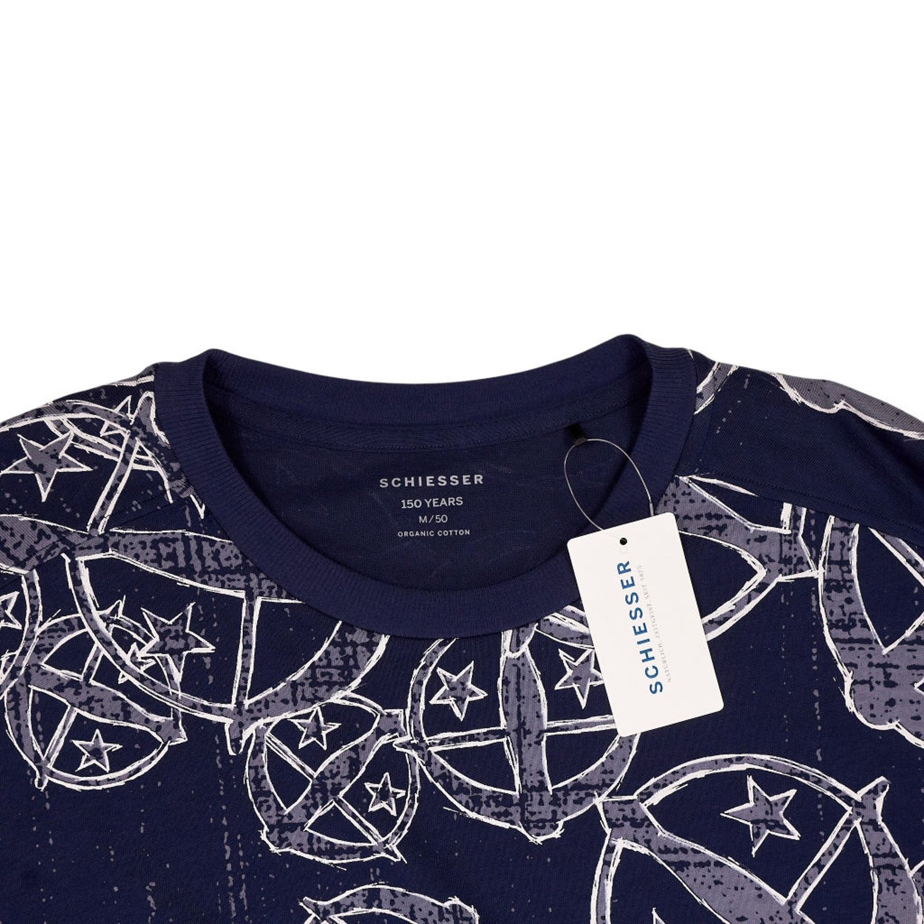 Schiesser Blue Star T-Shirt Organic Cotton