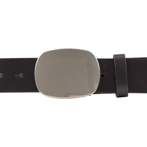 Pull&Bear Black Polyurethane Belt