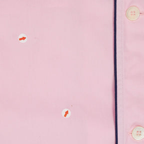 Anderson & Sheppard Pink Cotton Pyjama Shirt