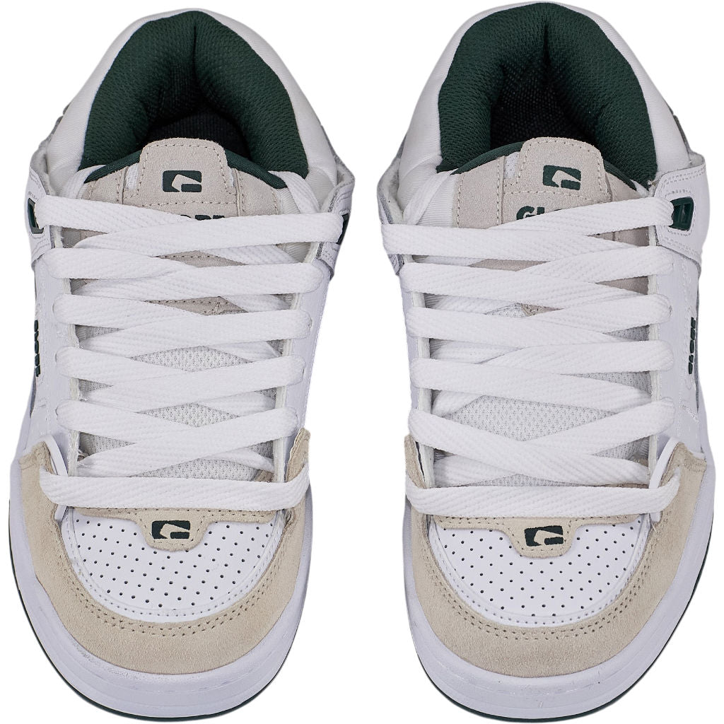 Globe White/Green Fusion Trainers
