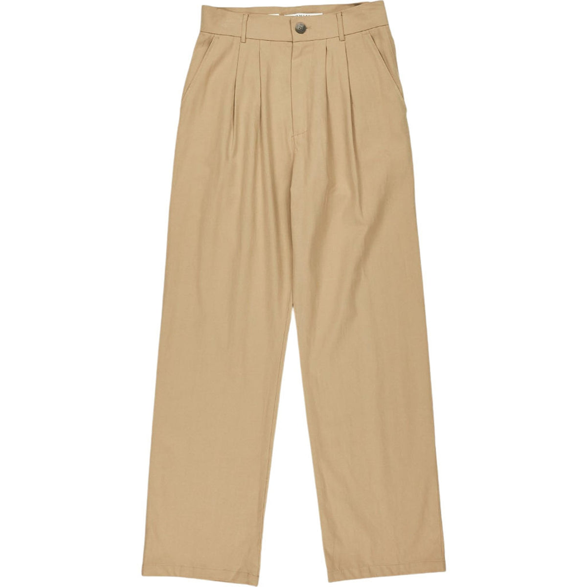 OMNES Beige Cinnamon Relaxed Trousers