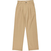 OMNES Beige Cinnamon Relaxed Trousers