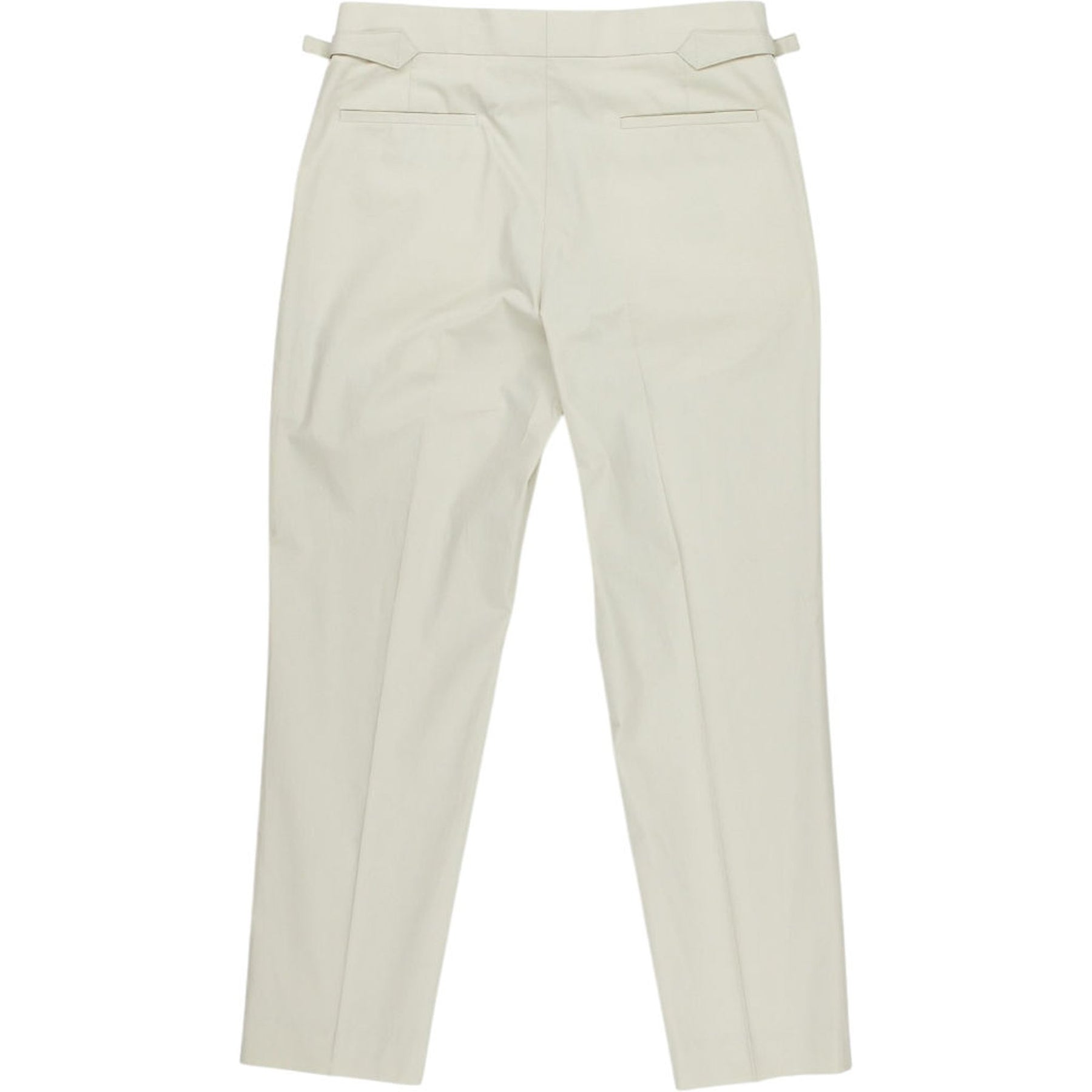 Moss Cream Pleat Trousers