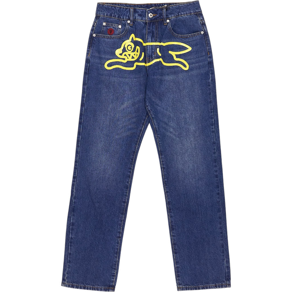 BBC Ice Cream Blue Running Dog Denim Jeans
