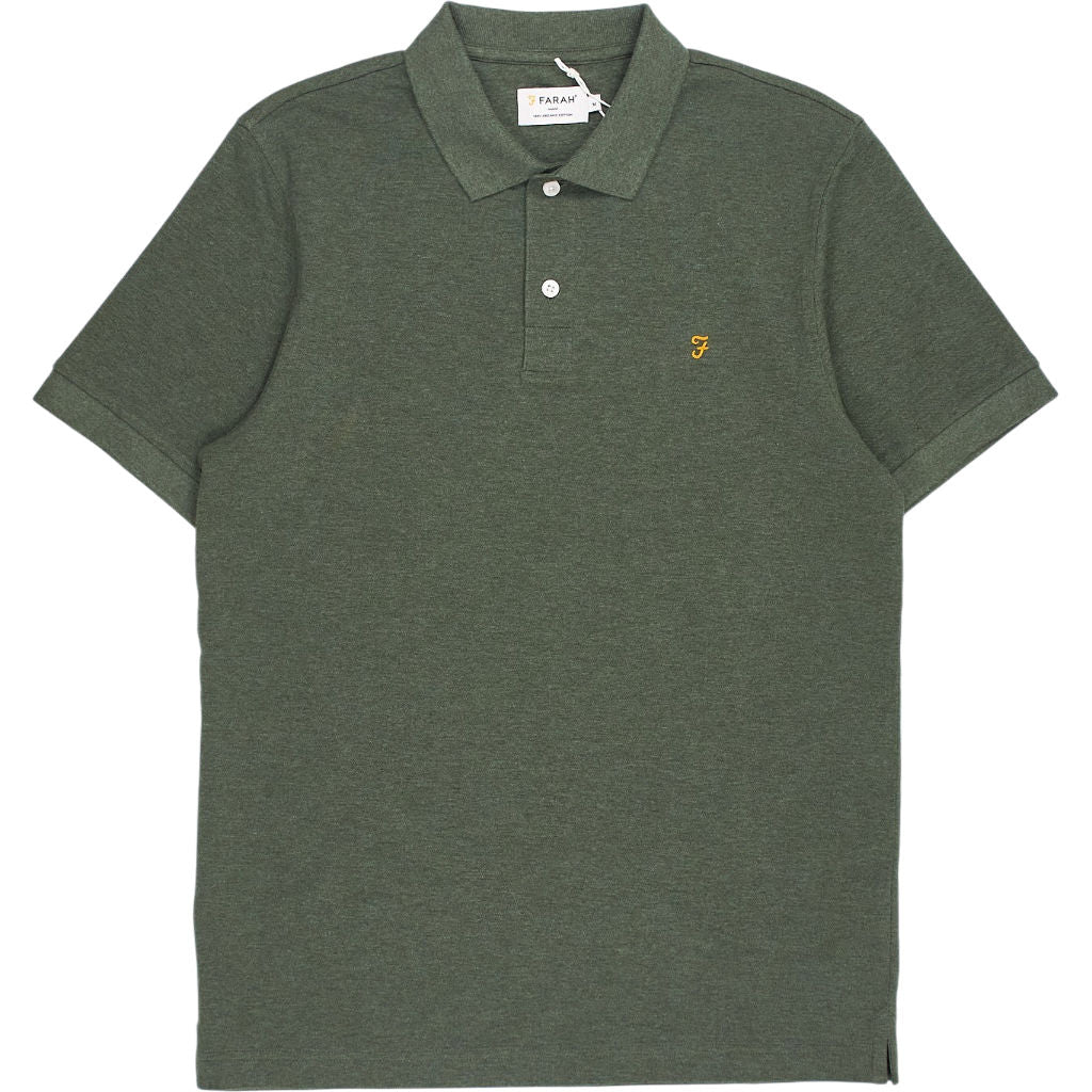 Farah Green Cunningham Polo Shirt