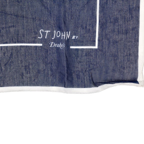 Drake's Blue St John Scarf