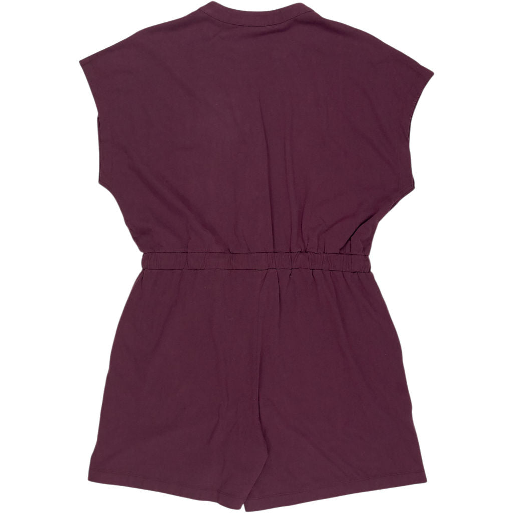 Hush Maroon Kendall Jersey Playsuit