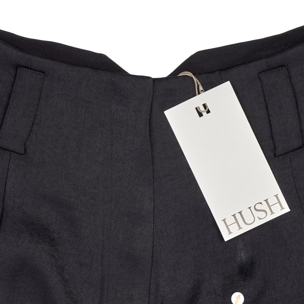 Hush Black Grown On Waist Wide Culottes