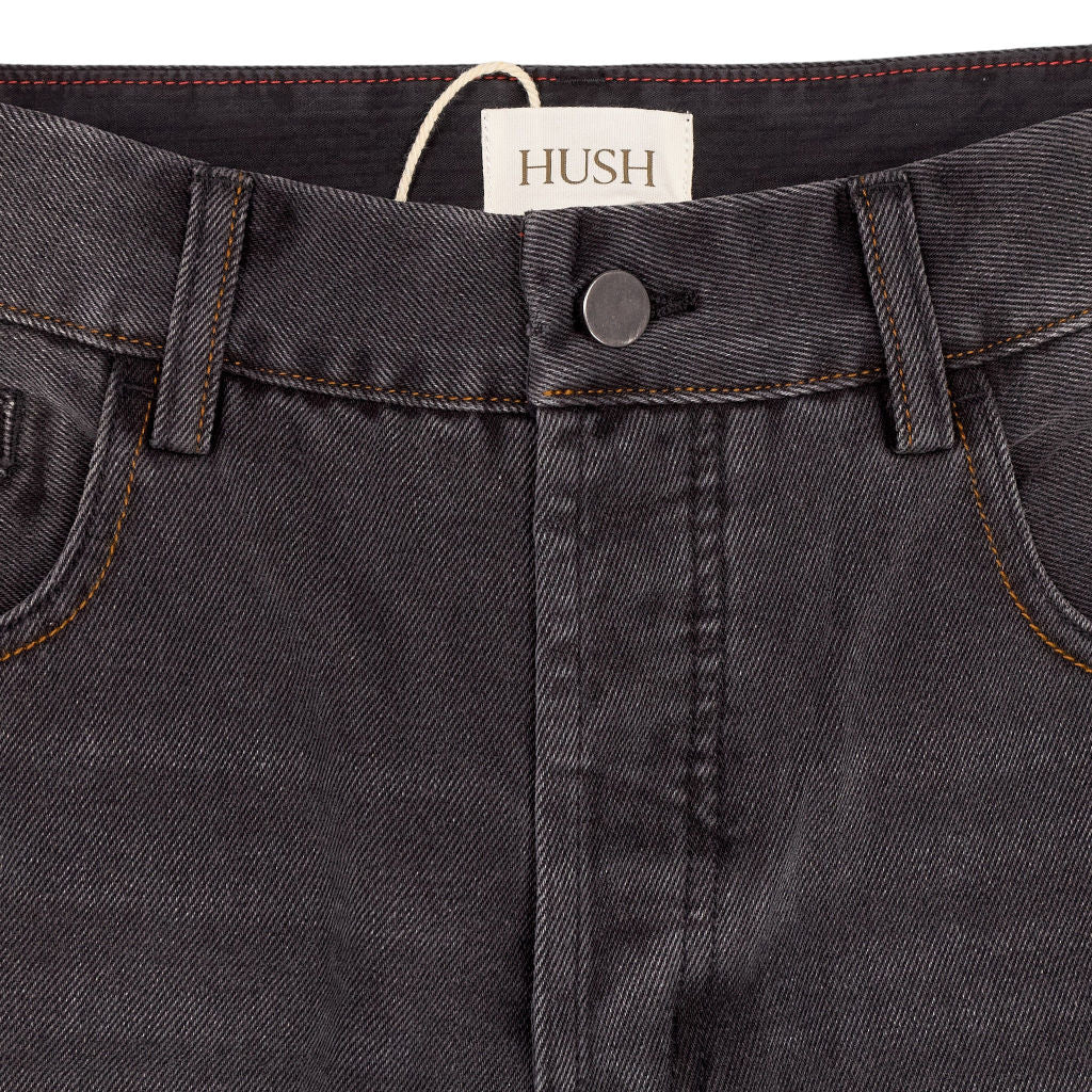 Hush Washed Black Wide Leg Pants