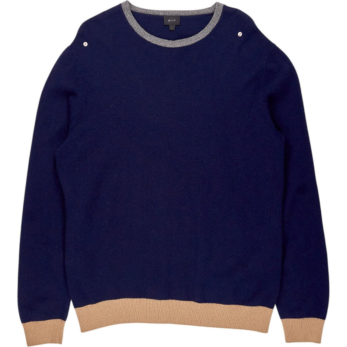 MVP Navy Wool Jumper