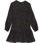 Whistles Black Polka Dot Dress