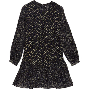 Whistles Black Polka Dot Dress