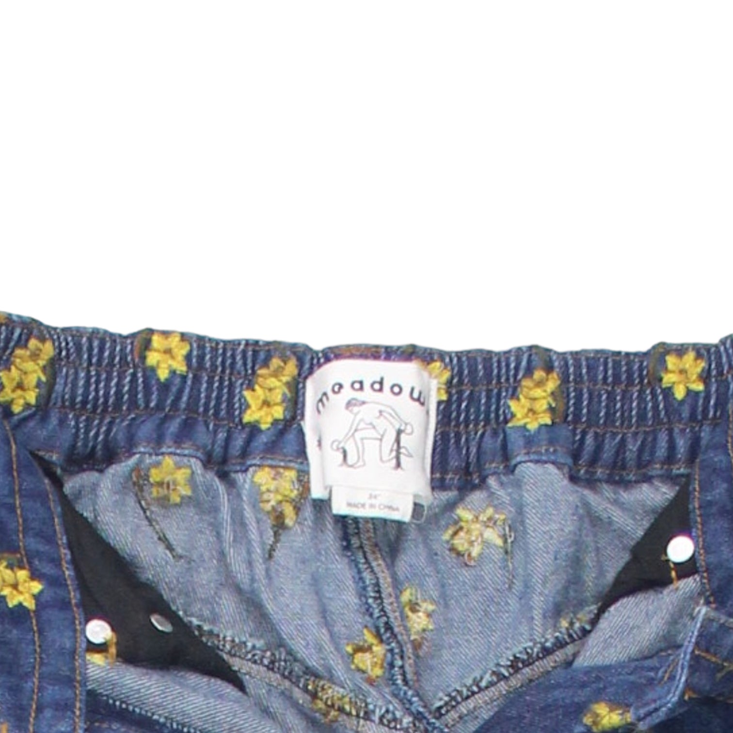 Meadows Blue Daffodil Jeans