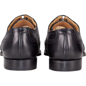 Crockett & Jones Black Leather Oxford Shoes