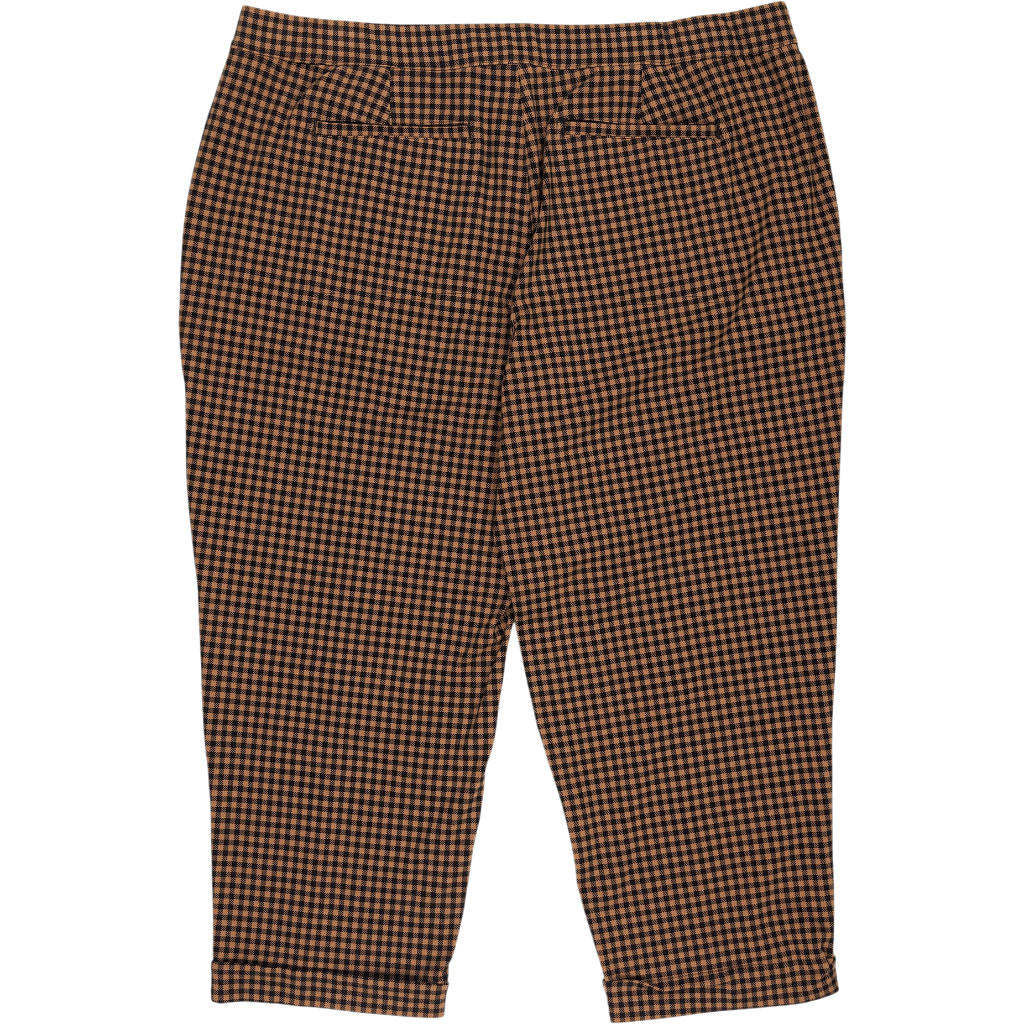 Lands' End Brown Check Starfish Straight Leg Trousers