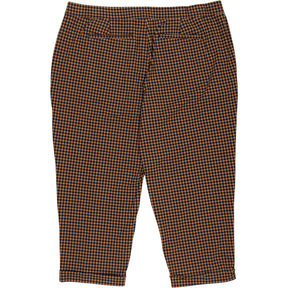Lands' End Brown Check Starfish Straight Leg Trousers