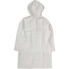 NRBY White Hooded Dress