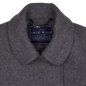 Jack Wills Grey Wool Blend Coat