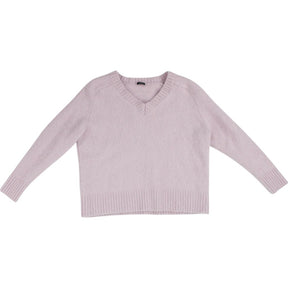 Joseph Cashmere Pink V-Neck Jumper