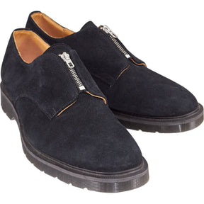 YMC Black Suede Zip Shoes