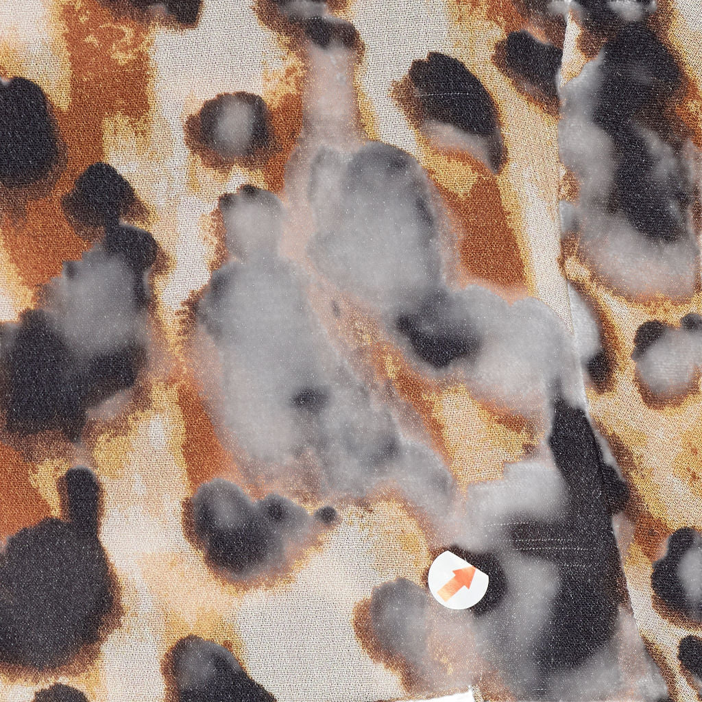Hush Leopard Print Button-Up Shirt