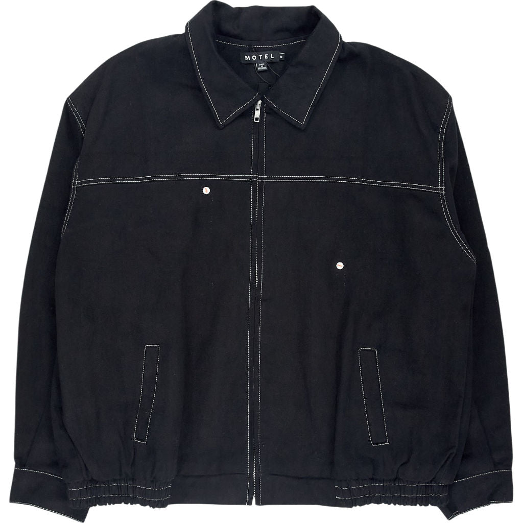 Motel Black Cavittana Jacket Cotton