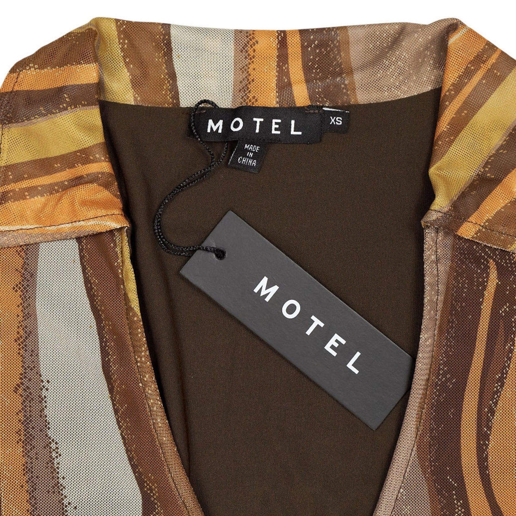 Motel Earthy Gradient Aviva Dress