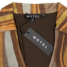 Motel Earthy Gradient Aviva Dress