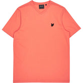Lyle & Scott Coral V-Neck T-Shirt