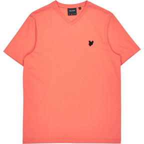 Lyle & Scott Coral V-Neck T-Shirt