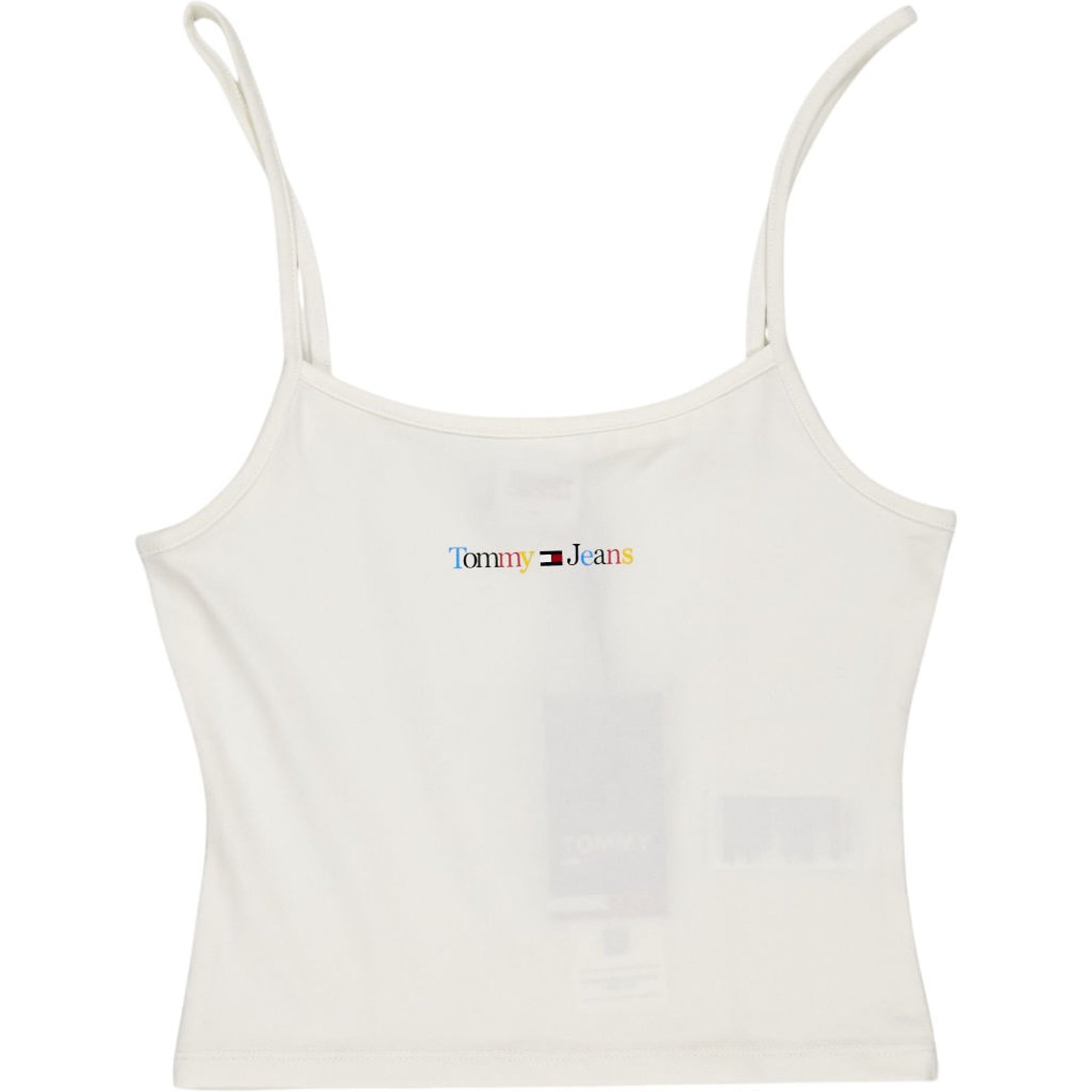 Tommy Jeans White Spaghetti Strap Top
