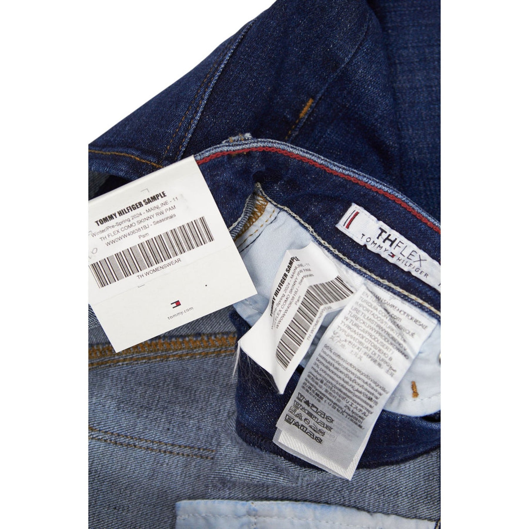 Tommy Hilfiger Blue Como Skinny Jeans