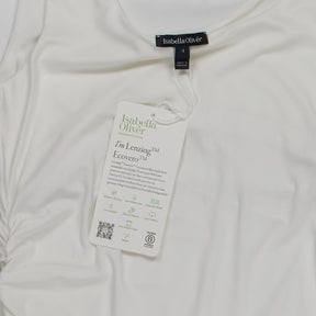 Isabella Oliver White Lenzing Tank Top