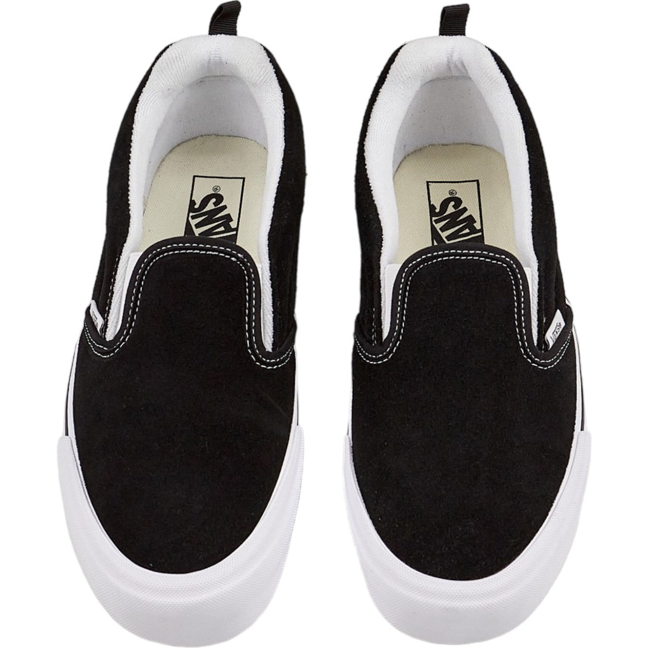 Vans Black/True White Slip-On Trainers