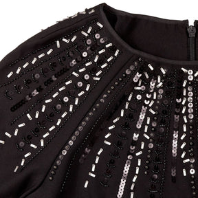 Studio 8 Black Carrie Beaded Dress