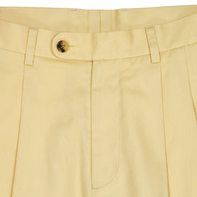 P Johnson Lemon Cotton Trousers