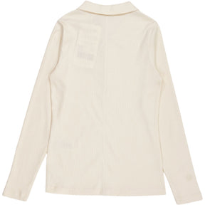 Baukjen Antique White Organic Cotton Zip Top