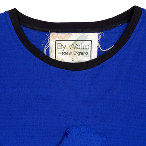 By Walid Blue Cotton Top