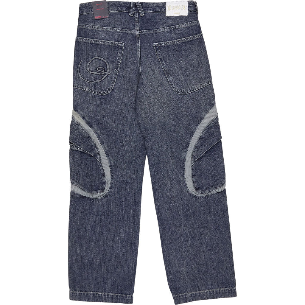 Pull & Bear Lueder Blue Baggy Fit Jeans