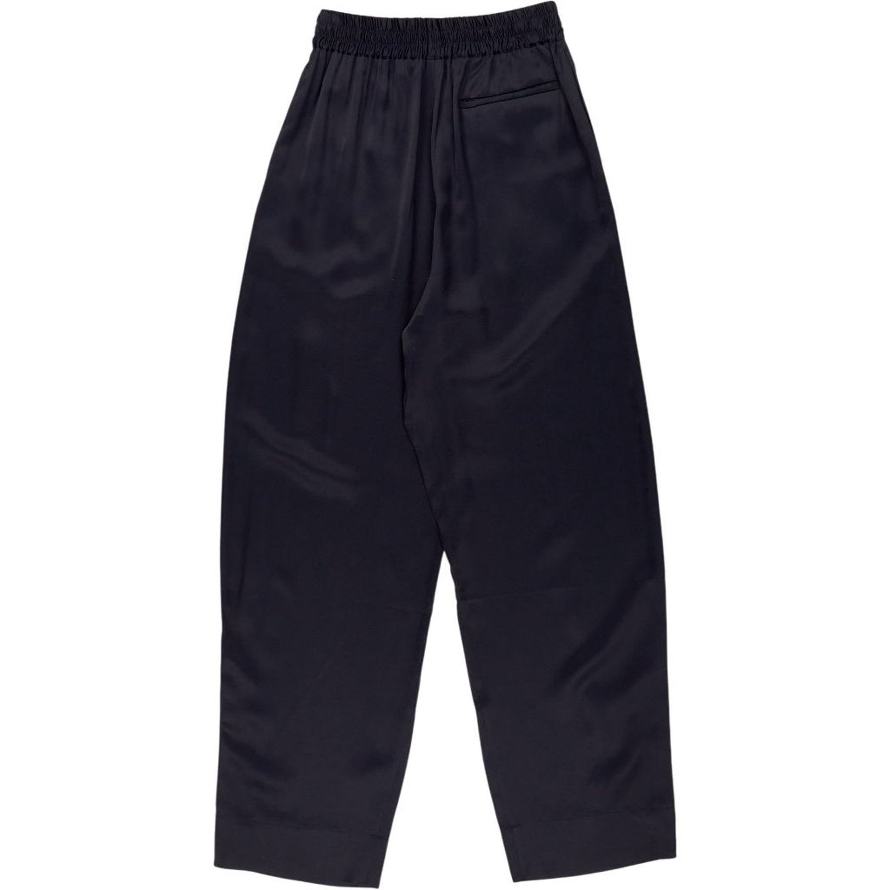 Studio Nicholson Darkest Navy Fluid Viscose Trousers