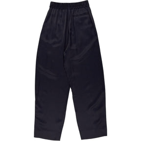 Studio Nicholson Darkest Navy Fluid Viscose Trousers
