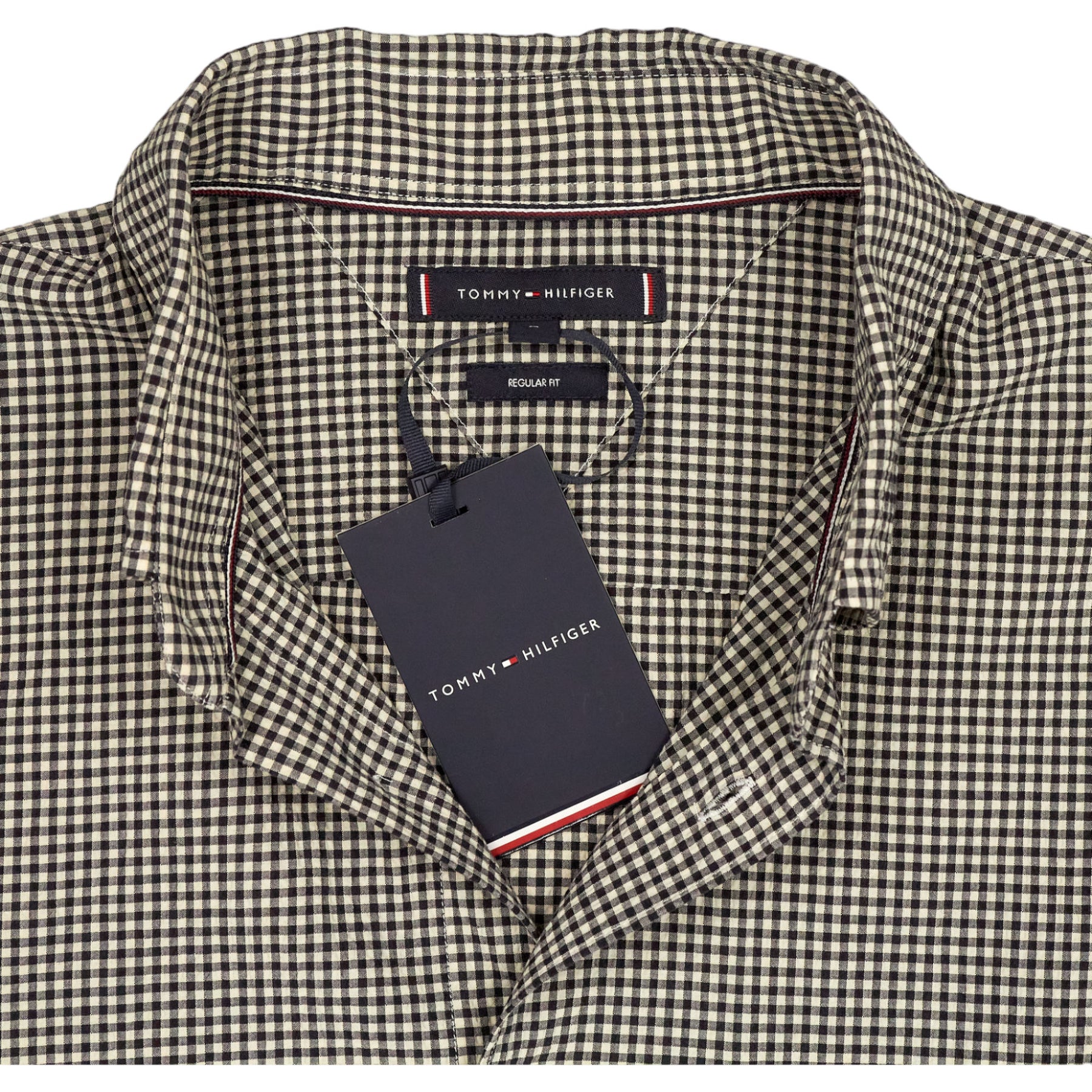 Tommy Hilfiger Black Checked Casual Shirt