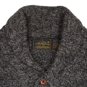 Eddie Bauer Grey Striped Knit Jumper