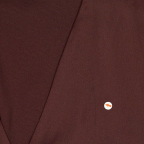 Never Fully Dressed Brown Wrap Dress