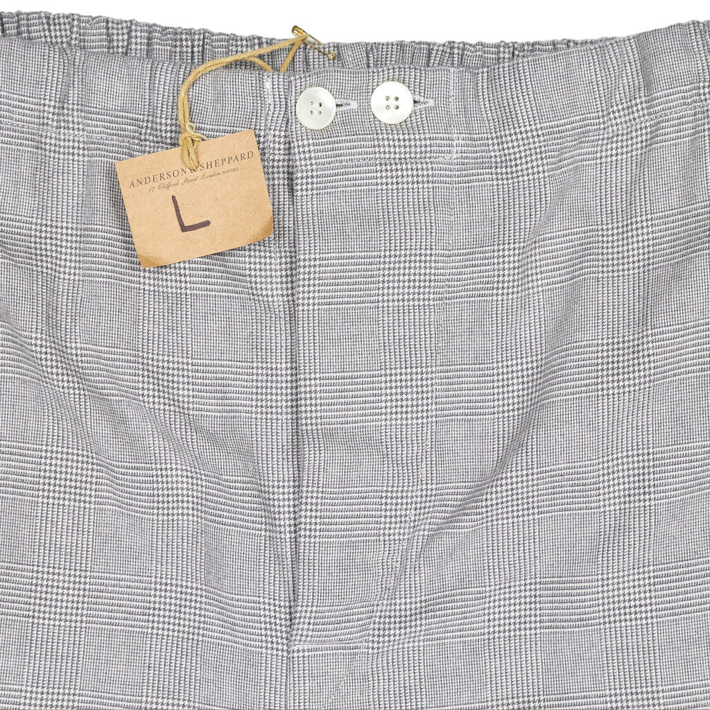 Anderson Grey Check Trousers